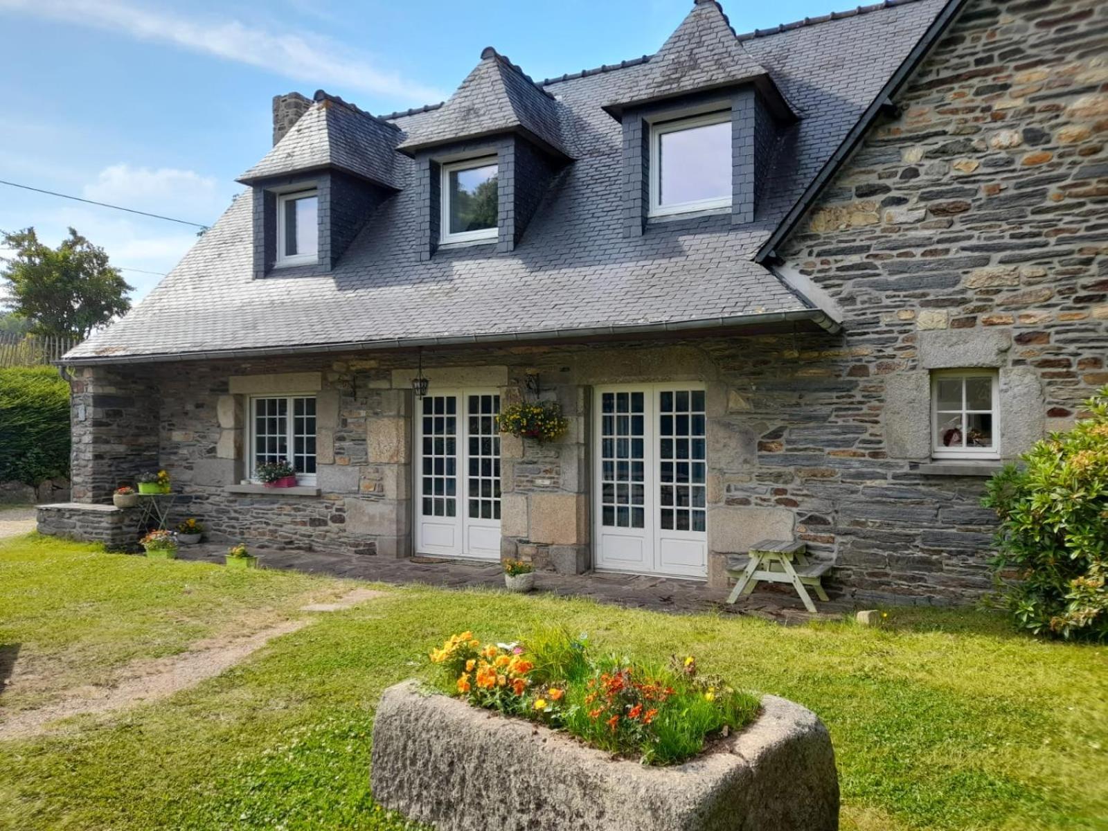 Gîte de charme 14 personnes labellisé Clévacances 3 étoiles Sainte-Seve Exterior foto