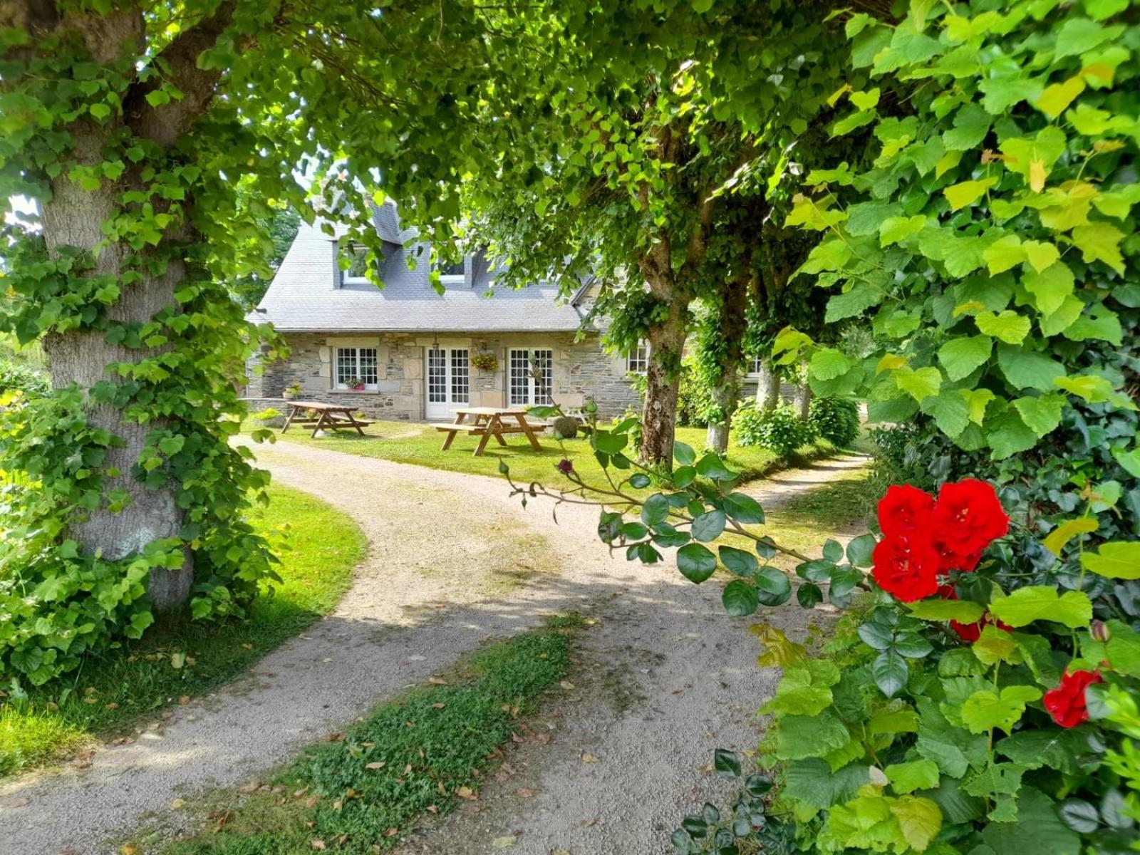 Gîte de charme 14 personnes labellisé Clévacances 3 étoiles Sainte-Seve Exterior foto